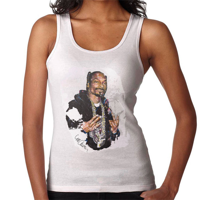 Sidney Maurer Original Portrait Of Snoop Dogg Womens Vest - Womens Vest