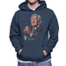 Sidney Maurer Original Portrait Of Tony Bennett Mens Hooded Sweatshirt - Mens Hooded Sweatshirt