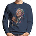 Sidney Maurer Original Portrait Of Tony Bennett Mens Sweatshirt - Small / Navy Blue - Mens Sweatshirt