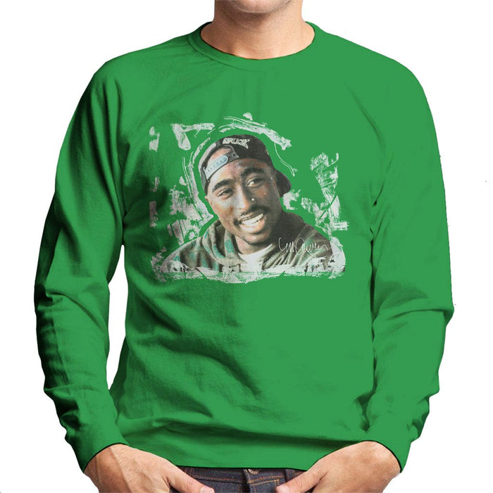 Sidney Maurer Original Portrait Of Tupac Shakur Mens Sweatshirt - Mens Sweatshirt
