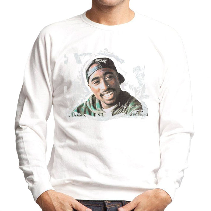 Sidney Maurer Original Portrait Of Tupac Shakur Mens Sweatshirt - Mens Sweatshirt
