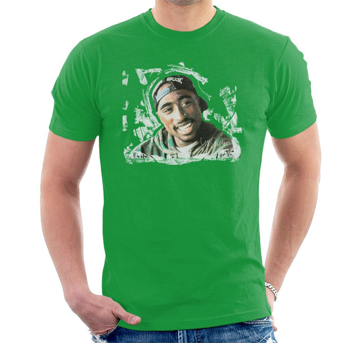 Sidney Maurer Original Portrait Of Tupac Shakur Mens T-Shirt - Mens T-Shirt