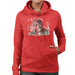 Sidney Maurer Original Portrait Of Tupac Shakur Womens Hooded Sweatshirt - Womens Hooded Sweatshirt