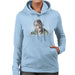 Sidney Maurer Original Portrait Of Tupac Shakur Womens Hooded Sweatshirt - Womens Hooded Sweatshirt