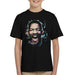 Sidney Maurer Original Portrait Of Will Smith Kids T-Shirt - Kids Boys T-Shirt
