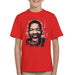 Sidney Maurer Original Portrait Of Will Smith Kids T-Shirt - Kids Boys T-Shirt