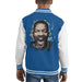 Sidney Maurer Original Portrait Of Will Smith Kids Varsity Jacket - X-Small (3-4 yrs) / Royal/White - Kids Boys Varsity Jacket