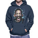 Sidney Maurer Original Portrait Of Will Smith Mens Hooded Sweatshirt - Mens Hooded Sweatshirt