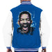Sidney Maurer Original Portrait Of Will Smith Mens Varsity Jacket - Small / Royal/White - Mens Varsity Jacket