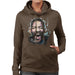 Sidney Maurer Original Portrait Of Will Smith Womens Hooded Sweatshirt - Womens Hooded Sweatshirt