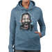 Sidney Maurer Original Portrait Of Will Smith Womens Hooded Sweatshirt - Womens Hooded Sweatshirt