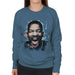 Sidney Maurer Original Portrait Of Will Smith Womens Sweatshirt - Womens Sweatshirt