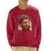 Sidney Maurer Original Portrait Of Ayrton Senna McLaren 1991 Kids Sweatshirt - Kids Boys Sweatshirt