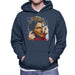 Sidney Maurer Original Portrait Of Ayrton Senna McLaren 1991 Mens Hooded Sweatshirt - Mens Hooded Sweatshirt