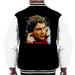 Sidney Maurer Original Portrait Of Ayrton Senna McLaren 1991 Mens Varsity Jacket - Mens Varsity Jacket