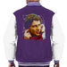 Sidney Maurer Original Portrait Of Ayrton Senna McLaren 1991 Mens Varsity Jacket - Mens Varsity Jacket