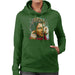 Sidney Maurer Original Portrait Of Ayrton Senna McLaren 1991 Womens Hooded Sweatshirt - Womens Hooded Sweatshirt