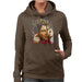 Sidney Maurer Original Portrait Of Ayrton Senna McLaren 1991 Womens Hooded Sweatshirt - Womens Hooded Sweatshirt