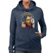 Sidney Maurer Original Portrait Of Ayrton Senna McLaren 1991 Womens Hooded Sweatshirt - Womens Hooded Sweatshirt