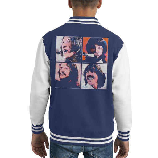 Sidney Maurer Original Portrait Of The Beatles Let It Be Kids Varsity Jacket - Kids Boys Varsity Jacket
