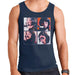 Sidney Maurer Original Portrait Of The Beatles Let It Be Mens Vest - Small / Navy Blue - Mens Vest