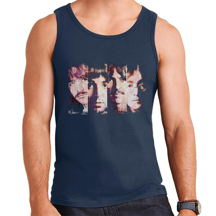 Sidney Maurer Original Portrait Of The Beatles Revolution Men's Vest