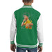 Sidney Maurer Original Portrait Of Bruce Lee Game Of Death Kids Varsity Jacket - Kids Boys Varsity Jacket