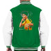 Sidney Maurer Original Portrait Of Bruce Lee Game Of Death Mens Varsity Jacket - Mens Varsity Jacket