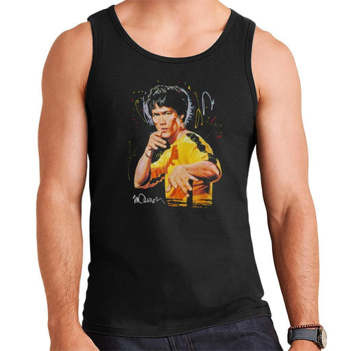 Sidney Maurer Original Portrait Of Bruce Lee Game Of Death Mens Vest - Mens Vest