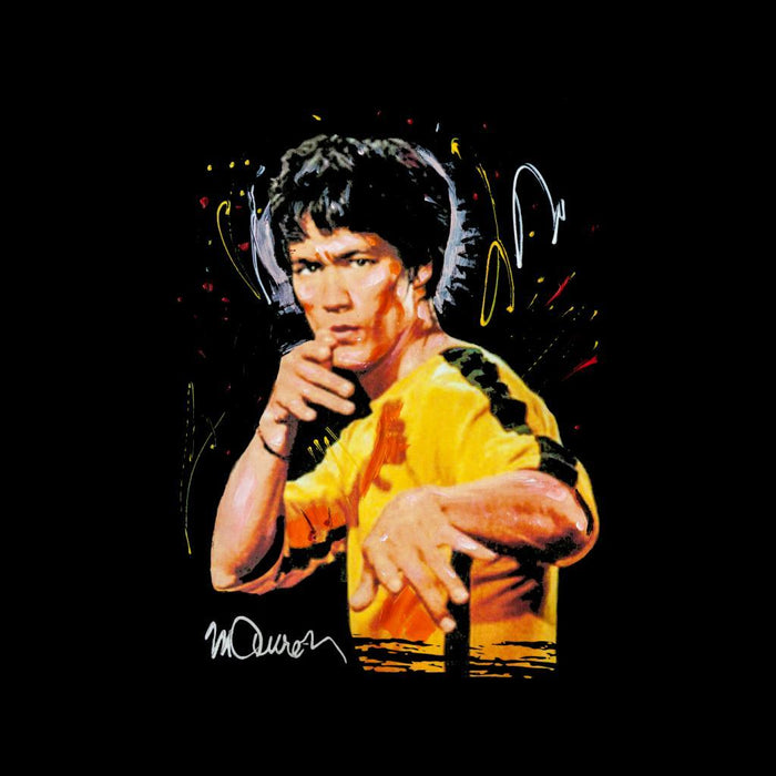 Sidney Maurer Original Portrait Of Bruce Lee Game Of Death Kids T-Shirt - Kids Boys T-Shirt