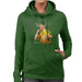 Sidney Maurer Original Portrait Of Bruce Lee Game Of Death Womens Hooded Sweatshirt - Womens Hooded Sweatshirt