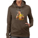 Sidney Maurer Original Portrait Of Bruce Lee Game Of Death Womens Hooded Sweatshirt - Womens Hooded Sweatshirt