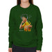 Sidney Maurer Original Portrait Of Bruce Lee Game Of Death Womens Sweatshirt - Womens Sweatshirt