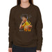 Sidney Maurer Original Portrait Of Bruce Lee Game Of Death Womens Sweatshirt - Womens Sweatshirt