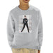 Sidney Maurer Original Portrait Of Elvis Presley Jailhouse Rock Kids Sweatshirt - Kids Boys Sweatshirt