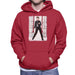 Sidney Maurer Original Portrait Of Elvis Presley Jailhouse Rock Mens Hooded Sweatshirt - Mens Hooded Sweatshirt