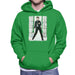 Sidney Maurer Original Portrait Of Elvis Presley Jailhouse Rock Mens Hooded Sweatshirt - Mens Hooded Sweatshirt