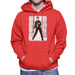 Sidney Maurer Original Portrait Of Elvis Presley Jailhouse Rock Mens Hooded Sweatshirt - Mens Hooded Sweatshirt