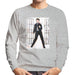 Sidney Maurer Original Portrait Of Elvis Presley Jailhouse Rock Mens Sweatshirt - Mens Sweatshirt