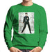 Sidney Maurer Original Portrait Of Elvis Presley Jailhouse Rock Mens Sweatshirt - Mens Sweatshirt