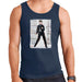 Sidney Maurer Original Portrait Of Elvis Presley Jailhouse Rock Mens Vest - Mens Vest