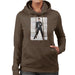 Sidney Maurer Original Portrait Of Elvis Presley Jailhouse Rock Womens Hooded Sweatshirt - Womens Hooded Sweatshirt