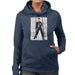Sidney Maurer Original Portrait Of Elvis Presley Jailhouse Rock Womens Hooded Sweatshirt - Womens Hooded Sweatshirt