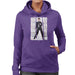 Sidney Maurer Original Portrait Of Elvis Presley Jailhouse Rock Womens Hooded Sweatshirt - Womens Hooded Sweatshirt
