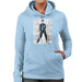 Sidney Maurer Original Portrait Of Elvis Presley Jailhouse Rock Womens Hooded Sweatshirt - Womens Hooded Sweatshirt