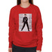 Sidney Maurer Original Portrait Of Elvis Presley Jailhouse Rock Womens Sweatshirt - Womens Sweatshirt