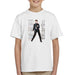 Sidney Maurer Original Portrait Of Elvis Presley Dark Jailhouse Rock Kids T-Shirt - Kids Boys T-Shirt