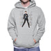 Sidney Maurer Original Portrait Of Elvis Presley Dark Jailhouse Rock Mens Hooded Sweatshirt - Mens Hooded Sweatshirt