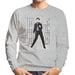 Sidney Maurer Original Portrait Of Elvis Presley Dark Jailhouse Rock Mens Sweatshirt - Mens Sweatshirt