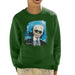 Sidney Maurer Original Portrait Of Karl Lagerfeld Kids Sweatshirt - Kids Boys Sweatshirt